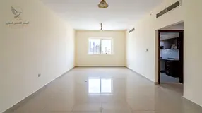 Two-bedroom apartment for annual rent in Al Rashidiya 2 near Ladies Park Two bathrooms balcony open 