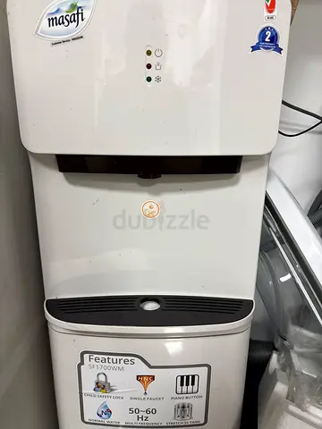 White Freestanding Water Dispenser / Cooler - Good Condition