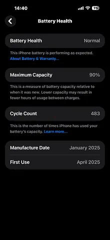 Iphone 16 pro max