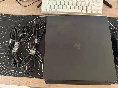 PlayStation 4 Slim console with games