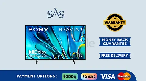 Sony | 43 Inch | Bravia 3 | 4K UHD Smart Tv | Google Tv | New | Free Delivery | Warranty | 43S30