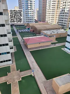 Luxurious one-bedroom apartment with a living room in Ajman One Towers | For annual rent | With gym,