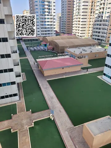 Luxurious one-bedroom apartment with a living room in Ajman One Towers | For annual rent | With gym, pool, and garden | Flexible payment | Prime locat