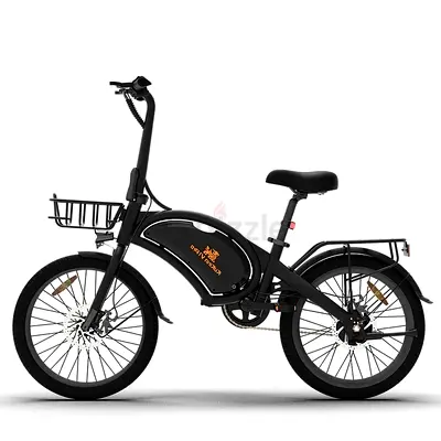 kugoo Kirin V1 Pro Electric bike 48v 25Ah 400W with Child carrying Rack & front Basket
