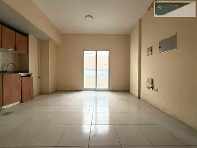 BIGGEST OFFER!!STUDIO WITH BALCONY CENTRAL AC & CENTEALISED GAS ONLY FOR FAMILY JUST 18K IN AL QASIMIA