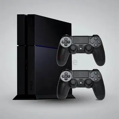 Sony PlayStation 4 - Fat - Black - 500GB with 2 Controller