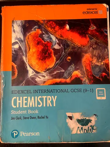 EDEXCEL INTERNATIONAL GCSE (9-1) CHEMISTRY TEXTBOOK
