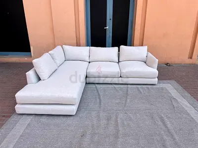 Looking Great Condition West Elm Sofa beige