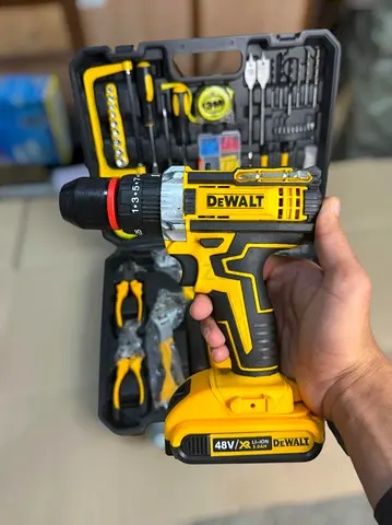 DeWalt 20V Cordless Drill & 108-Piece Tool Kit with Case