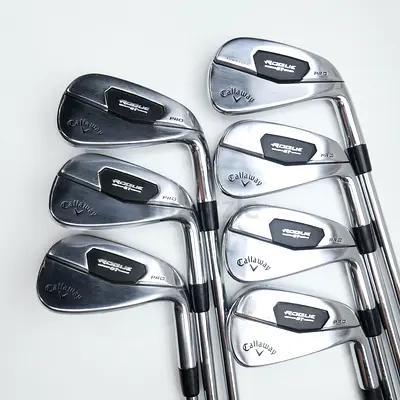 Callaway Rogue Pro Iron Set - 7 Irons (Good Condition)