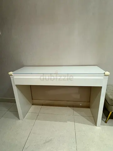 White side table