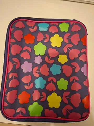 Colorful Floral Kids Lunch Bag / Small Insulated School Bag