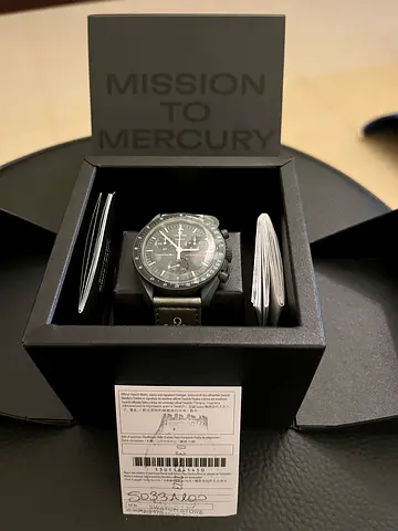 Omega x Swatch MoonSwatch Mission to Moon in original box