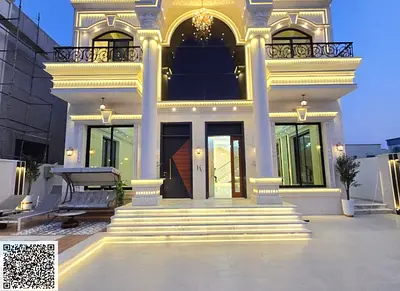 🏡 Luxury villa for sale in Al Muwaihat – Ajman | Corner plot | 5 master bedrooms | 5,000 sq ft | Freehold