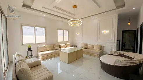 A spacious villa available for rent in Al Zahia, Ajman, with a modern and practical layout, ideal f