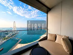 Serviced 3BR + Maid | Address JBR | Full Sea & Ain Dubai View
