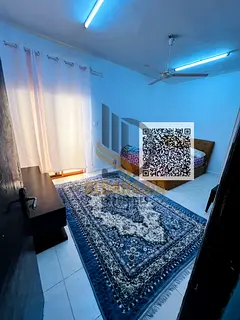 Fully Furnished Studio with Balcony for Monthly Rent in Al Nakheel, Ajman – Next to Gold Souq 🌟