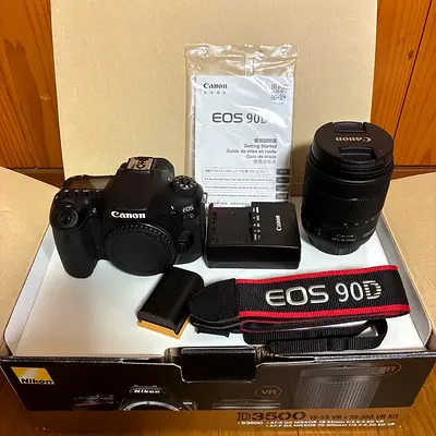 Brand New Canon EOS 90D with 18-135mm Lens AED 2950/-