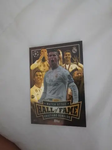 Cristiano Ronaldo Match Attax Hall of Fame Trading Card (Topps) - great Condition
