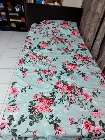 Coat with matress