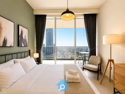 Family 2BR at Harbour Gate Tower 2 | Pool & Gym