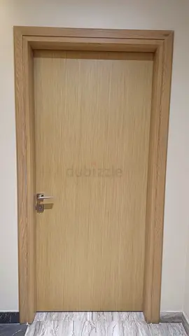 Solid Red Oak Wooden Door