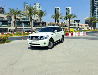 Nissan Patrol LE Platinum 2016 | GCC Specs | Big Engine 400 HP | 360 Camera Radar | Good Condition