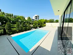 Villa in Al Zorah, Ajman, in the heart of the golf course complex. Freehold ownership, including ele