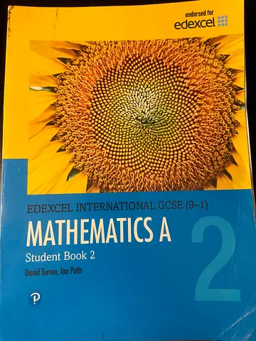 EDEXCEL IGCSE MATHEMATICS BOOK 2