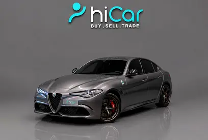 AED 4,024 P.M • 0% Downpayment • Alfa Romeo Giulia Quadrifoglio • Agency Warranty
