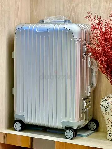 Rimowa Stylish Silver Hardshell Luggage for Modern Travelers