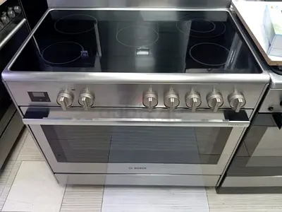 Bosxh latest model series 8 electric ceramic 5 hobs stove oven dual fan cooking range 90x60 xew