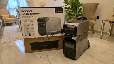 EcoFlow DELTA Pro 3 + Smart Extra Battery | 8.2kWh | Never Used