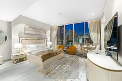 Fully Furnished Studio | | Marina & Skyline Views | Spacious