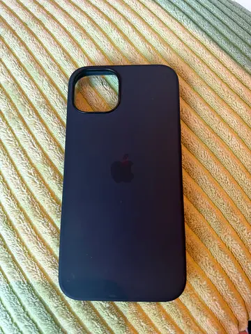 Apple iPhone Silicone Case - Black (used once)