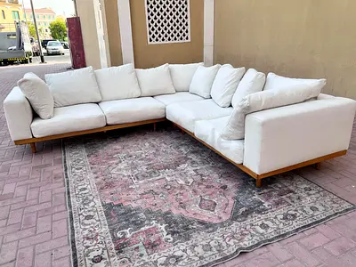 Brand new West Elm New Port Corner Sofa Beige