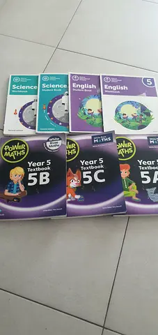 Year 5 Power Maths & English/Science Workbooks - Set (5B, 5C + English & Science)