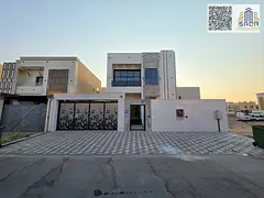 Annual rent in Al Yasmin, Ajman | Large terrace and spacious yard