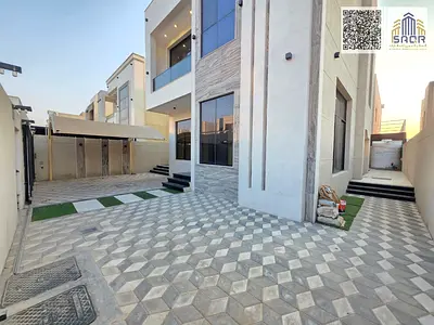 Annual rent in Al Yasmin, Ajman | Large terrace and spacious yard