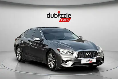 AED 1505/month | 2024 Infiniti Q50  | GCC Specs | Ref#515804