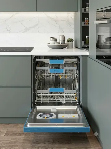 Miele G 7310 SCVi fully integrated dishwasher with AutoDos automatic detergent dosing, in excellent