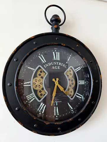 Industrial Vintage Wall Clock