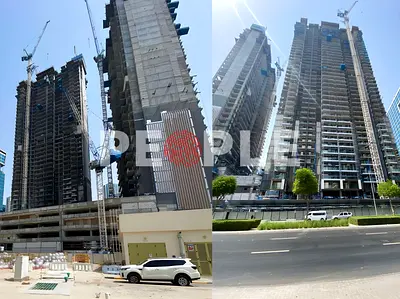غرفة نوم واحدة مفروشة | برج ذا إيدج B | إطلالات البرج والقناة