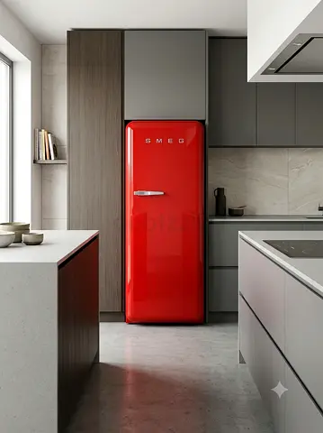 Smeg Retro Style Fridge Freezer – 281L Capacity | Iconic Kitchen Design