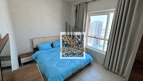 شقة غرفتين وصالة و2 حمام في أبراج الجاردن سيتي، الحميدية – شامل الفواتير بالكامل 🏢✨