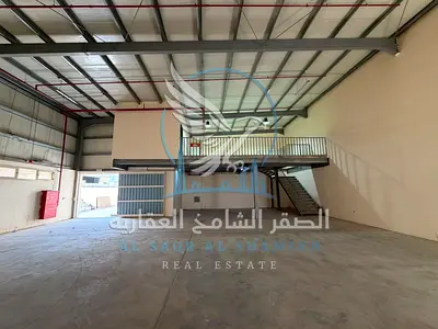 5,000 Sq. Ft. Warehouse for Rent in Al Sajaa | 1,000 Sq. Ft. Mezzanine | Wide Truck Access | 16 kW Electricity