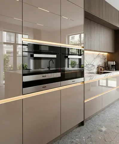 Miele Built-In Oven, Microwave & Warming Drawer Set – Premium Kitchen Collection