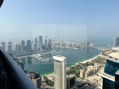 Breathtaking Full Sea View | 1BR Apartment | Vacant | Princess Tower | Marina