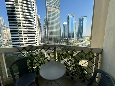 Furnished 1BR + Balcony | 3-Min Walk to Metro | JLT