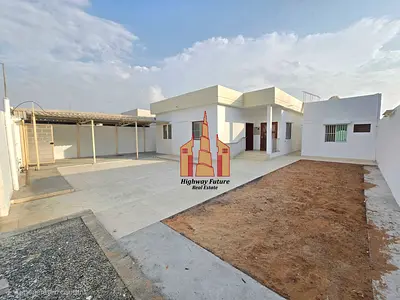 Garden parking hall Majlis neat and clean like new 2 bedroom single story villa maid room without Ac 60k